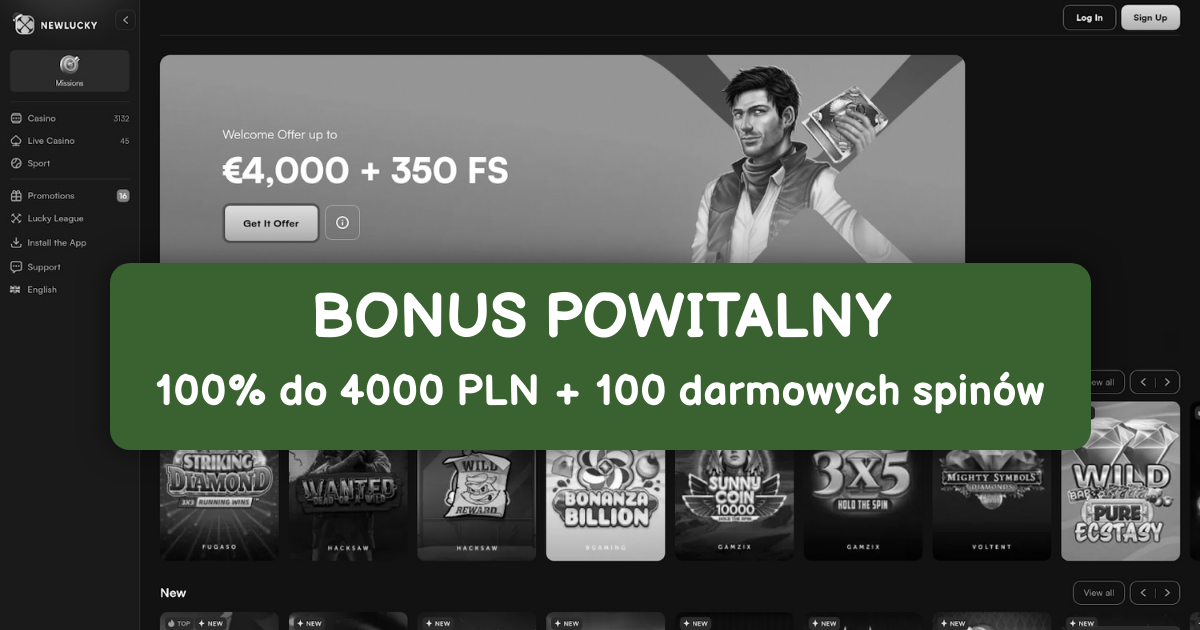 NewLucky Casino - Najlepsze Gry Online